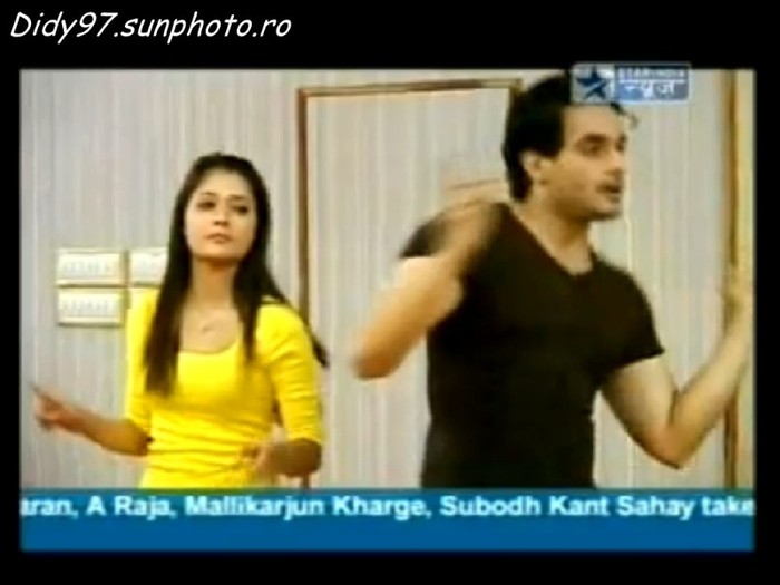 SBS - Sara and Angad Rehearsing for Star Parivaar Awards 2009 on SBS