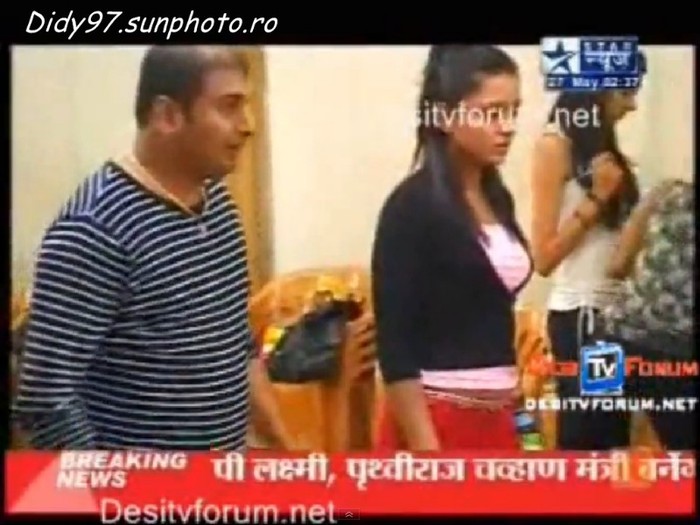 SBS - Parul and Kinshuk Rehearsing for Star Parivaar Awards 2009 on SBS