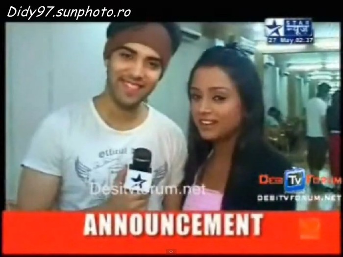 SBS - Parul and Kinshuk Rehearsing for Star Parivaar Awards 2009 on SBS