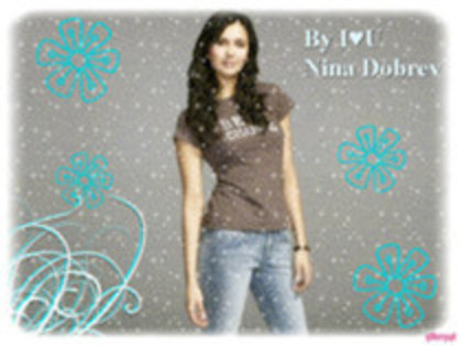  - Poze glitter cu Nina Dobrev