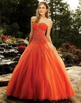 orange-dress-quinceanera-allure-q197-de-61790619 - Modele rochii de seara