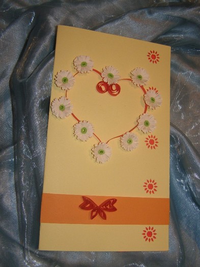 Valentine's Day Card (2) - quilling