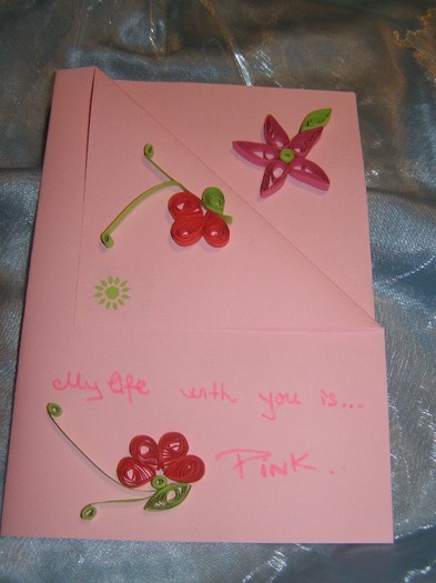 Valentine's Day Card (3) - quilling