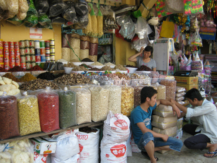 Bazarul din Cho Lon - Vietnam