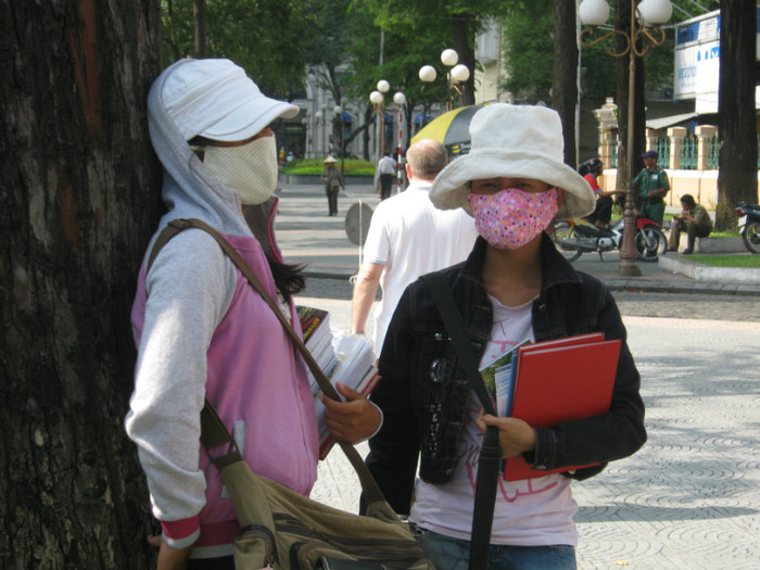 Conversatie cu masca - Vietnam