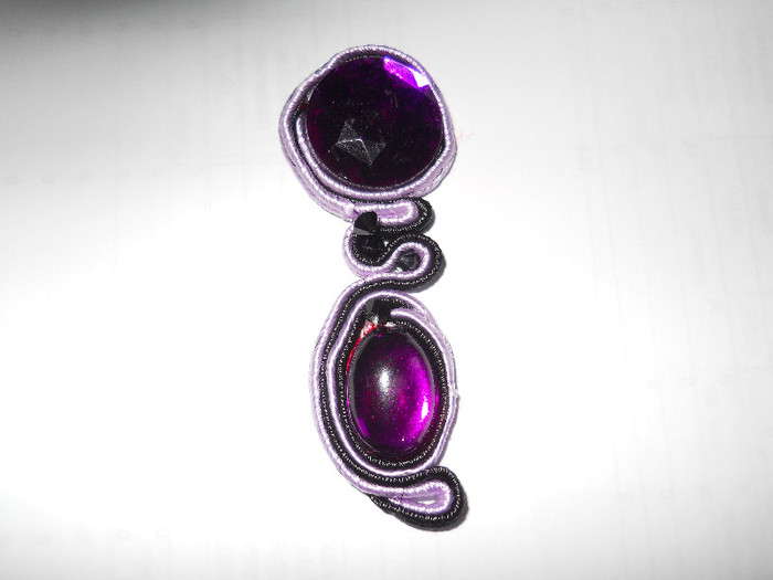 "Emotie" - TEHNICA SOUTACHE-BIJUTERII