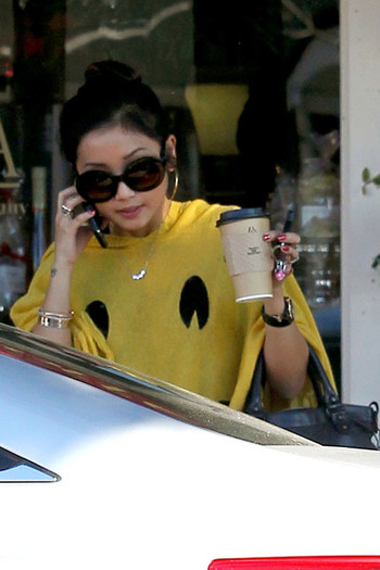  - Brenda Song Goes for Coffee in LA