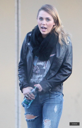 1 - Miley Cyrus At Panera Bread in Hollywood - December 3