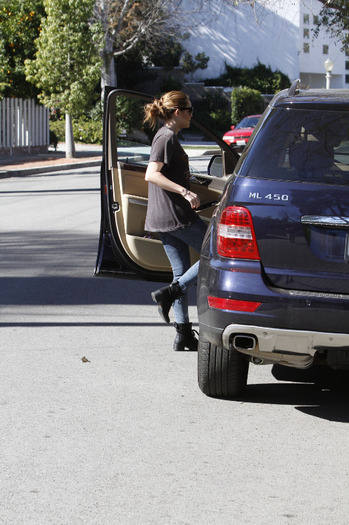 014 - Miley Cyrus Out and about in Beverly Hills