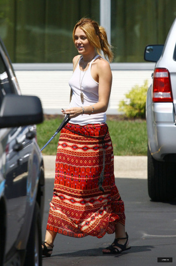3 - Miley Cyrus Out and about in Michigan - July 31