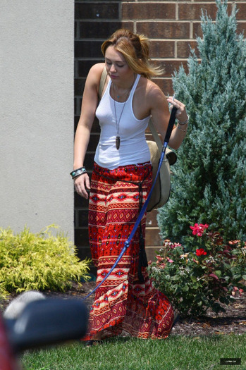 5 - Miley Cyrus Out and about in Michigan - July 31