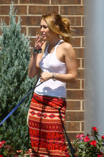 6 - Miley Cyrus Out and about in Michigan - July 31