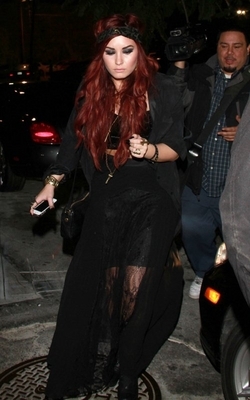 normal_05 - Demi Lovato January 7 - Leaving Lexington Social Club in Hollywood