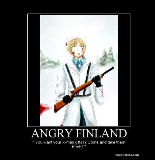 Angry Finland - Hetalia motivationals