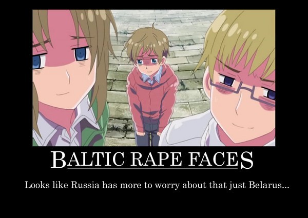 Baltic rape faces - Hetalia motivationals