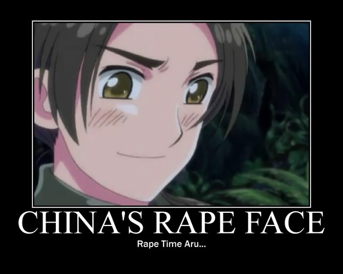 China\'s rape face - Hetalia motivationals