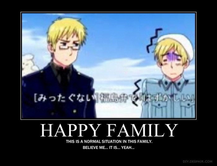 Happy family - Hetalia motivationals