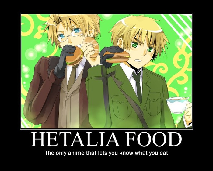 Hetalia Food - Hetalia motivationals