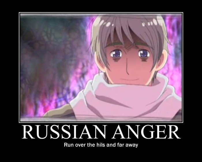 Russian anger - Hetalia motivationals