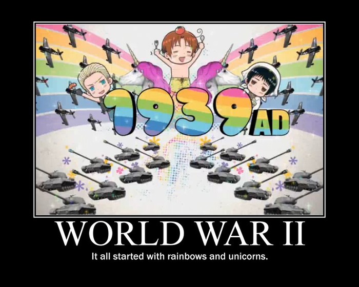 World War 2 - Hetalia motivationals