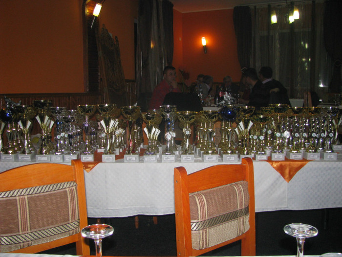 Premierea...; primilor 3 porumbei si crescatori,plus palmares la nivel de club !aprox.130 de cupe...
