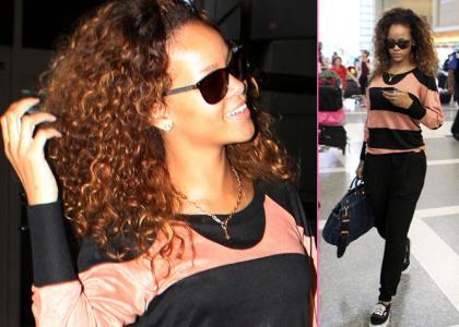 rihanna-striped-laxer - Rihanna