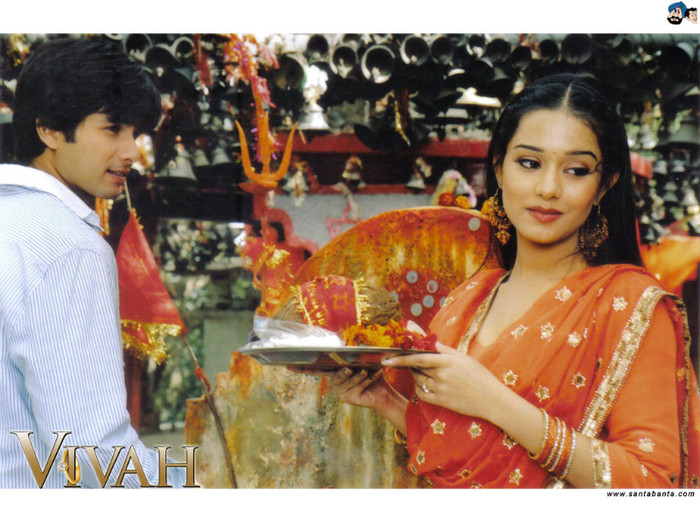 Shahid Kapoor and Amrita