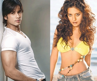 Shahid Kapoor and Amrita