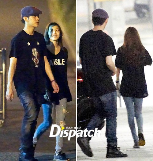 Photos of  JunHyung B2ST and Go Hara KARA When Dating