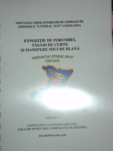 CATALOGUL EXPOZITIEI - REZULTATE OBTINUTE