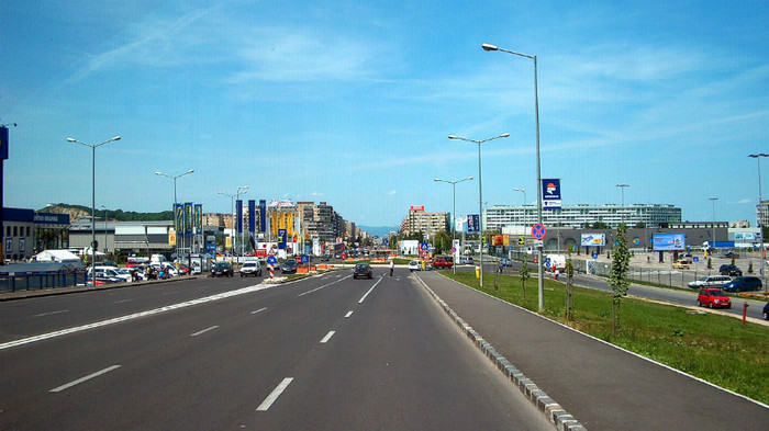 Intrarea in Brasov de pe Calea Bucuresti