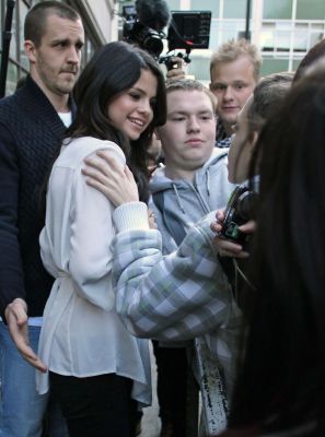 normal_02 - Arriving at BBC Radio 1 in London -  April 11 2010