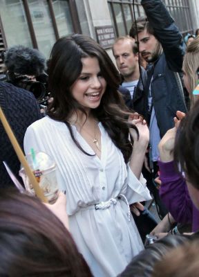 normal_04 - Arriving at BBC Radio 1 in London -  April 11 2010