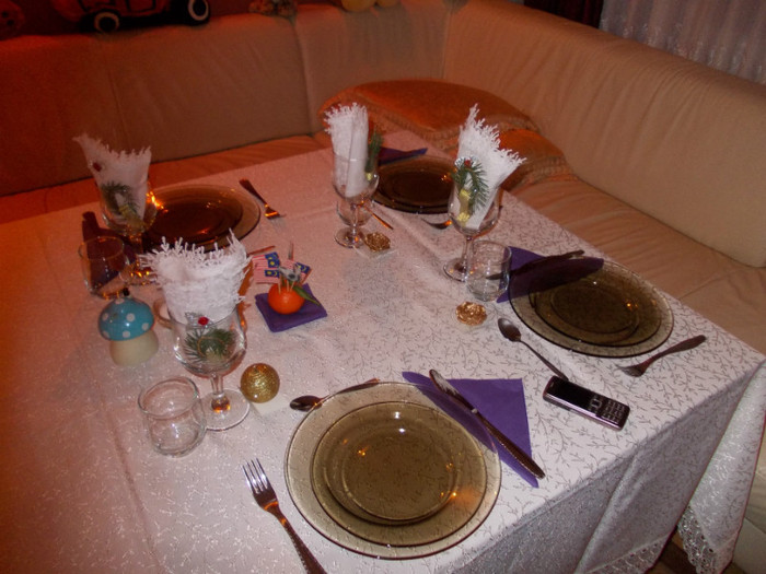 masa pregatita de revelion