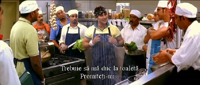 Acum ma duc la toaleta. Promiteti-mi...