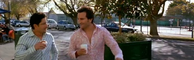 --Nick rade spre Ron--