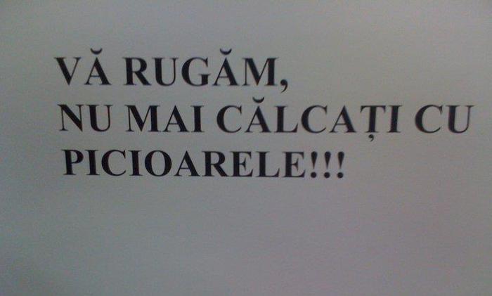 Doza De Ras; Daca se poate mergeti in maini:))
