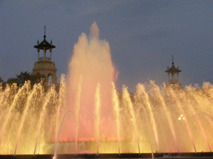 ZIUA 8 Barselona F. Magica 12 - Montjuic-Fontana magica