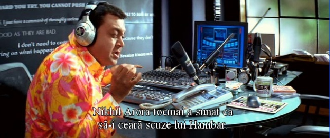 Nikhil Arora tocmai a sunat ca sa-i ceara scuze lui Hambar