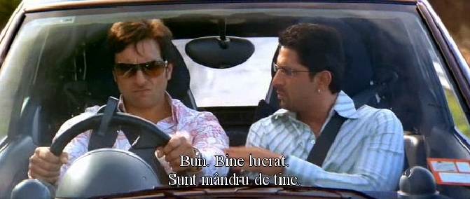 Ron: Bine lucrat. Sunt mandru de tine