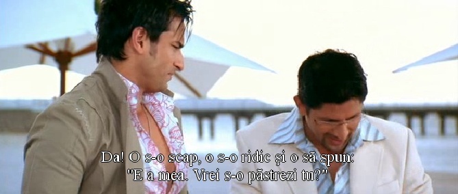 Ron: O sa o scap, o ridic si zic `E a mea. Vrei s-o pastrezi tu?`