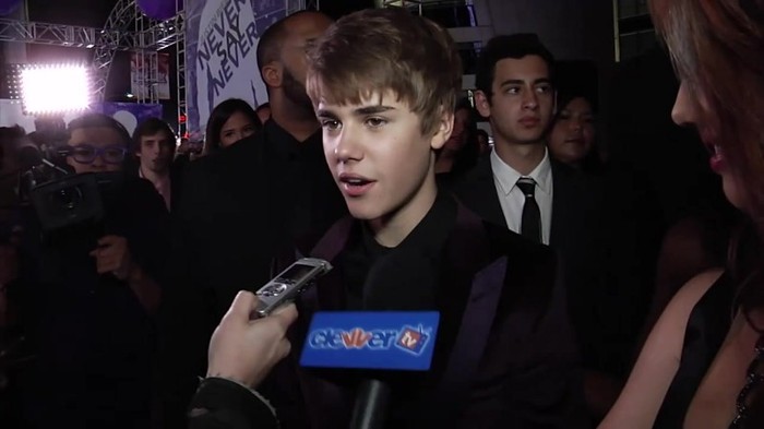 Debby Ryan Meets Justin Bieber At Never Say Never Movie Premiere 0911