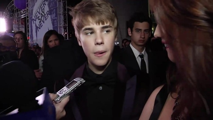 Debby Ryan Meets Justin Bieber At Never Say Never Movie Premiere 0925