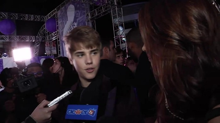 Debby Ryan Meets Justin Bieber At Never Say Never Movie Premiere 1027