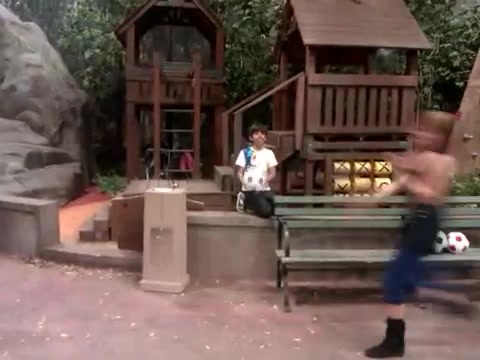 Cameron vs. Debby - Kung Fu battle! 007