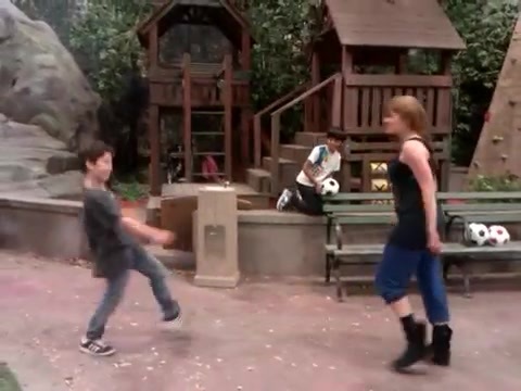 Cameron vs. Debby - Kung Fu battle! 029