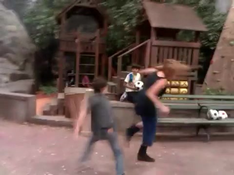 Cameron vs. Debby - Kung Fu battle! 043