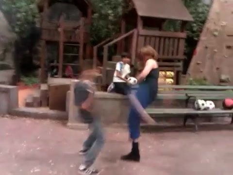 Cameron vs. Debby - Kung Fu battle! 046