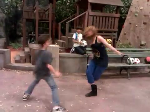 Cameron vs. Debby - Kung Fu battle! 050