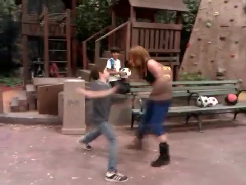 Cameron vs. Debby - Kung Fu battle! 055